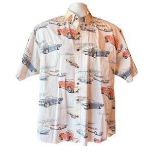 Magellan Shirt Classic Cars Mustang Corvette Convertible Estimated Size Large